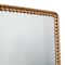 Gold Metal Wall Mirror with Beaded Detailing 24" x 2" x 36"